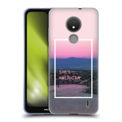 The 1975 Songs She's American Soft Gel Case for Nokia C21