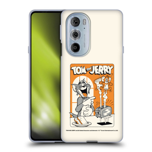 Tom and Jerry Illustration Laugh And Toasted Soft Gel Case for Motorola Edge X30