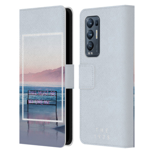 The 1975 Songs This Must Be My Dream Leather Book Wallet Case Cover For OPPO Find X3 Neo / Reno5 Pro+ 5G