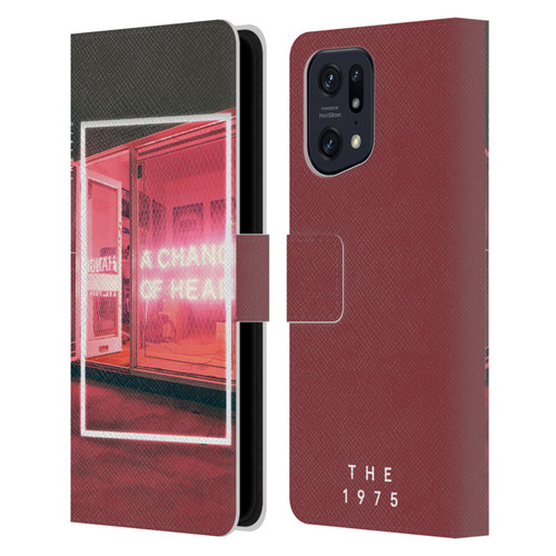 The 1975 Songs A Change Of Heart Leather Book Wallet Case Cover For OPPO Find X5