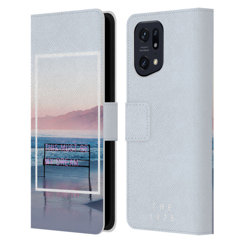 The 1975 Songs This Must Be My Dream Leather Book Wallet Case Cover For OPPO Find X5