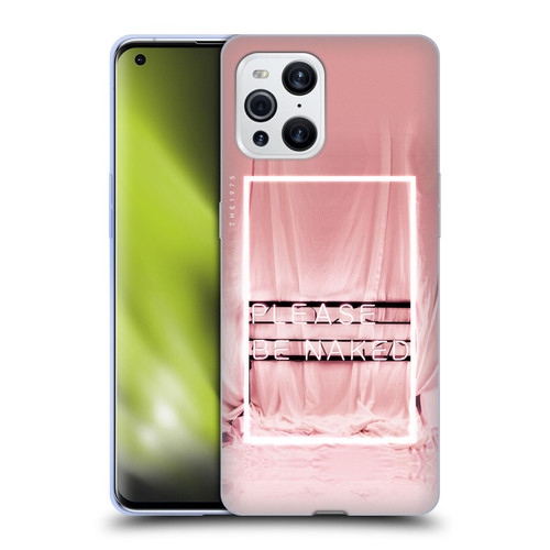The 1975 Songs Please Be Naked Soft Gel Case for OPPO Find X3 / Pro