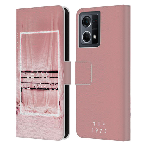 The 1975 Songs Please Be Naked Leather Book Wallet Case Cover For OPPO Reno8 4G