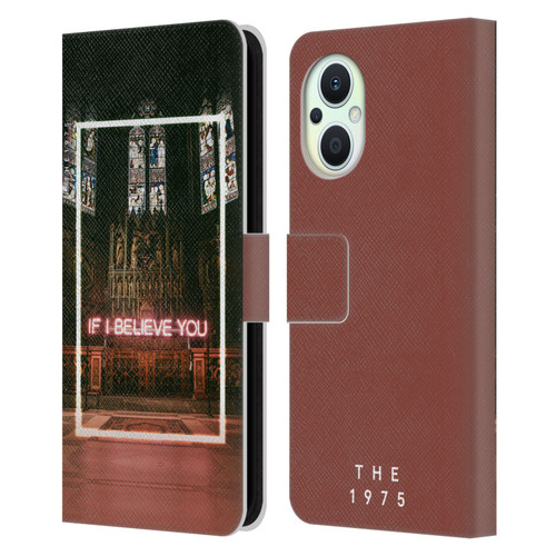 The 1975 Songs If I Believe You Leather Book Wallet Case Cover For OPPO Reno8 Lite