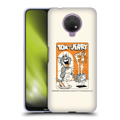 Tom and Jerry Illustration Laugh And Toasted Soft Gel Case for Nokia G10