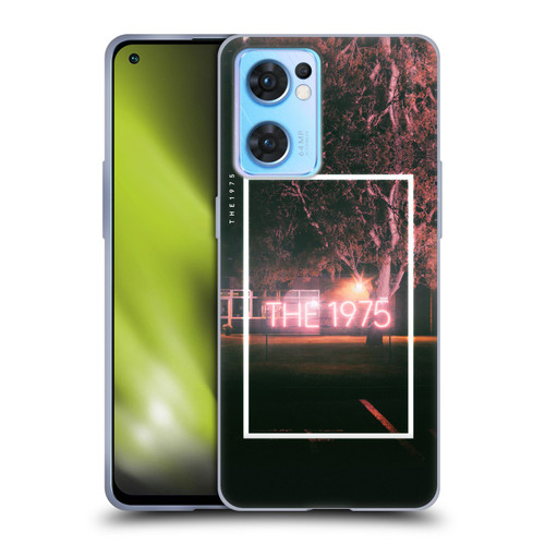 The 1975 Songs Neon Sign Logo Soft Gel Case for OPPO Reno7 5G / Find X5 Lite