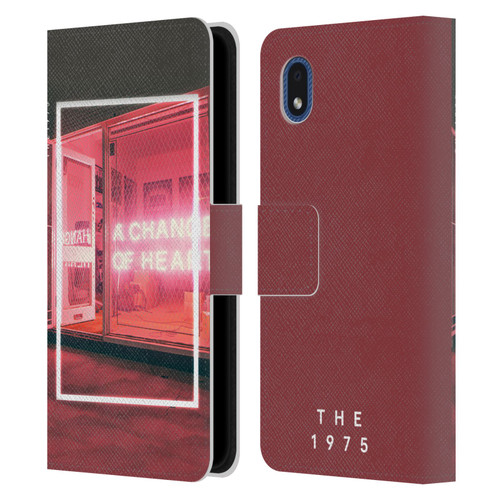 The 1975 Songs A Change Of Heart Leather Book Wallet Case Cover For Samsung Galaxy A01 Core (2020)