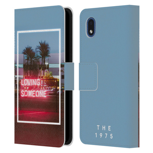 The 1975 Songs Loving Someone Leather Book Wallet Case Cover For Samsung Galaxy A01 Core (2020)