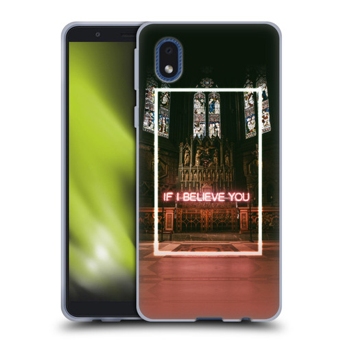 The 1975 Songs If I Believe You Soft Gel Case for Samsung Galaxy A01 Core (2020)