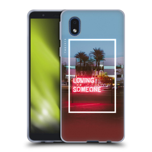 The 1975 Songs Loving Someone Soft Gel Case for Samsung Galaxy A01 Core (2020)