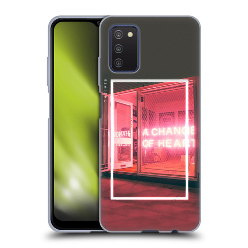 The 1975 Songs A Change Of Heart Soft Gel Case for Samsung Galaxy A03s (2021)