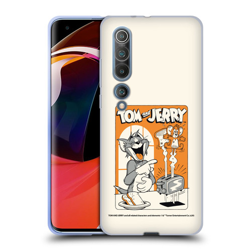 Tom and Jerry Illustration Laugh And Toasted Soft Gel Case for Xiaomi Mi 10 5G / Mi 10 Pro 5G