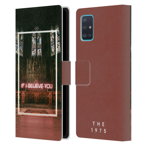 The 1975 Songs If I Believe You Leather Book Wallet Case Cover For Samsung Galaxy A51 (2019)