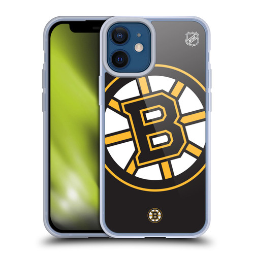 NHL Boston Bruins Oversized Soft Gel Case for Apple iPhone 12 Mini & MagSafe