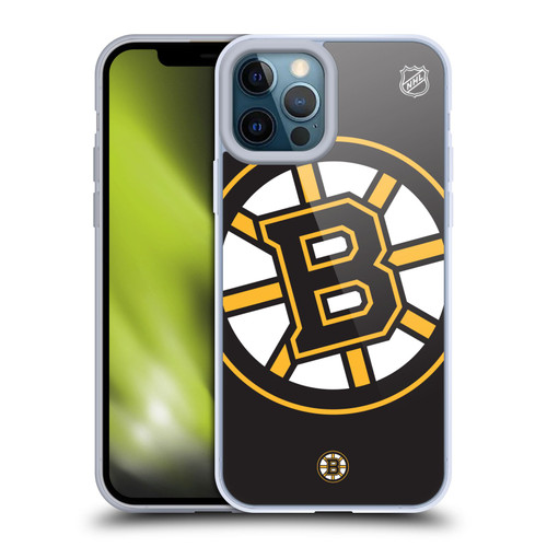 NHL Boston Bruins Oversized Soft Gel Case for Apple iPhone 12 Pro Max & MagSafe