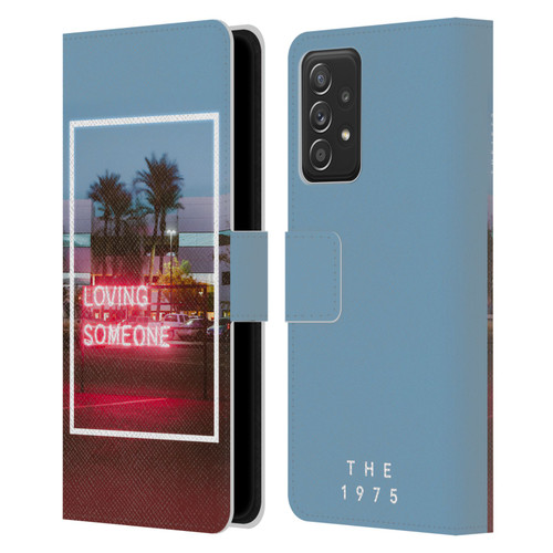 The 1975 Songs Loving Someone Leather Book Wallet Case Cover For Samsung Galaxy A52 / A52s / 5G (2021)