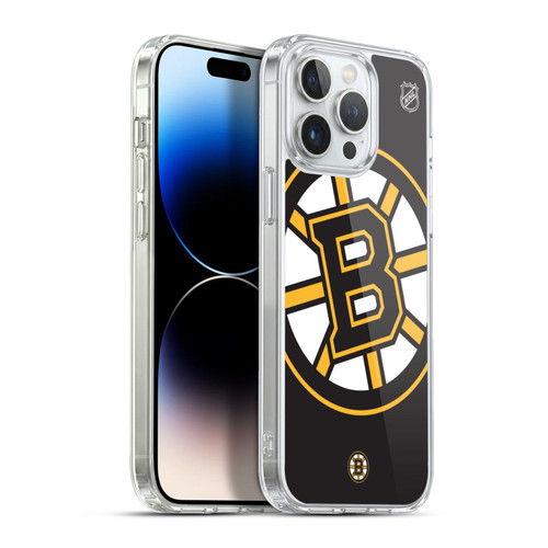 NHL Boston Bruins Oversized Soft Gel Case for Apple iPhone 13 Pro Max & MagSafe