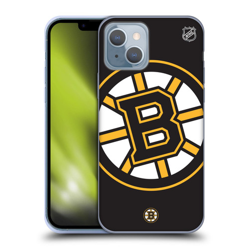 NHL Boston Bruins Oversized Soft Gel Case for Apple iPhone 14