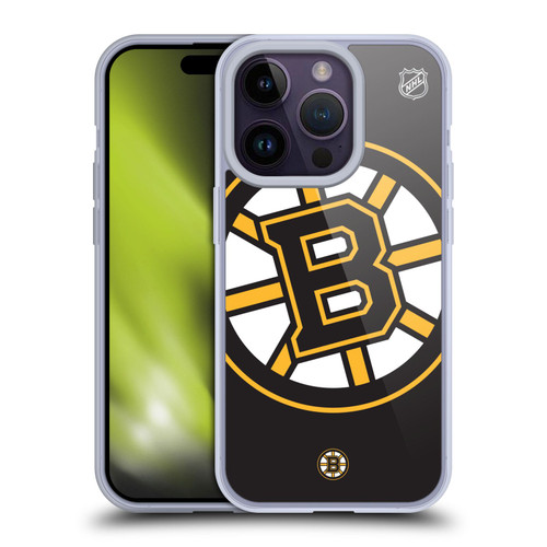 NHL Boston Bruins Oversized Soft Gel Case for Apple iPhone 14 Pro & MagSafe