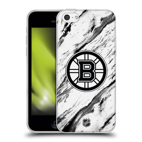 NHL Boston Bruins Marble Soft Gel Case for Apple iPhone 5c