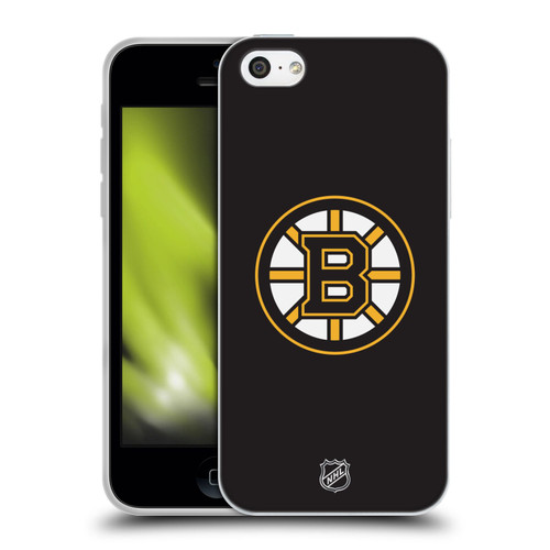 NHL Boston Bruins Plain Soft Gel Case for Apple iPhone 5c