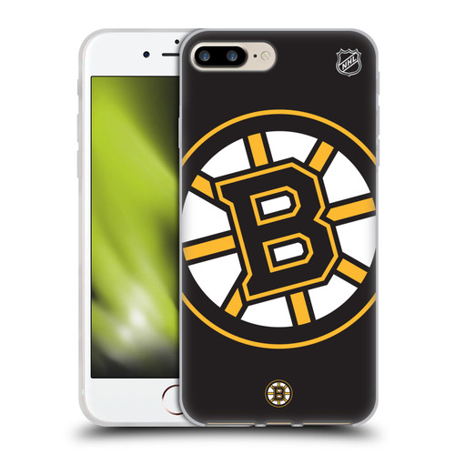 NHL Boston Bruins Oversized Soft Gel Case for Apple iPhone 7 Plus / iPhone 8 Plus & MagSafe