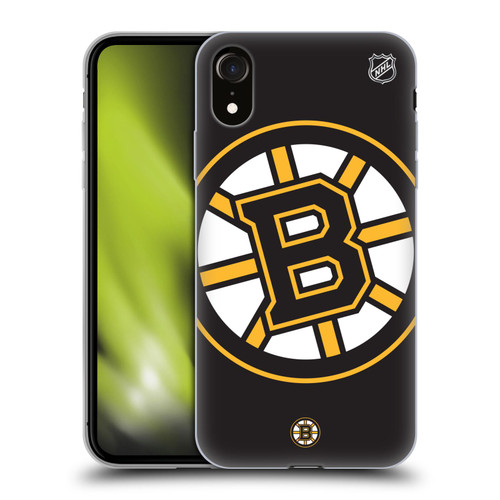 NHL Boston Bruins Oversized Soft Gel Case for Apple iPhone XR