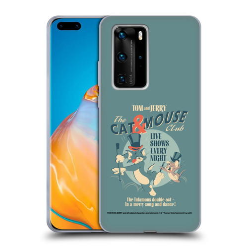 Tom and Jerry Retro Cat & Mouse Club Soft Gel Case for Huawei P40 Pro / P40 Pro Plus 5G