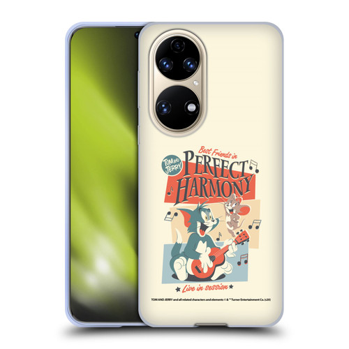 Tom and Jerry Retro Perfect Harmony Soft Gel Case for Huawei P50