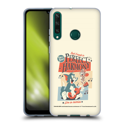 Tom and Jerry Retro Perfect Harmony Soft Gel Case for Huawei Y6p
