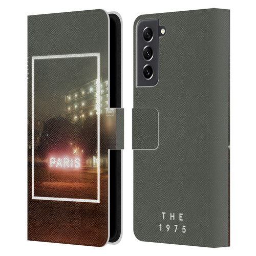 The 1975 Songs Paris Leather Book Wallet Case Cover For Samsung Galaxy S21 FE 5G