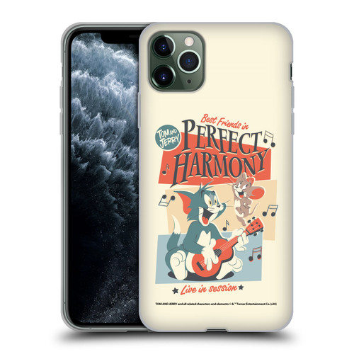 Tom and Jerry Retro Perfect Harmony Soft Gel Case for Apple iPhone 11 Pro Max