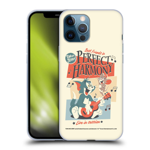 Tom and Jerry Retro Perfect Harmony Soft Gel Case for Apple iPhone 12 Pro Max