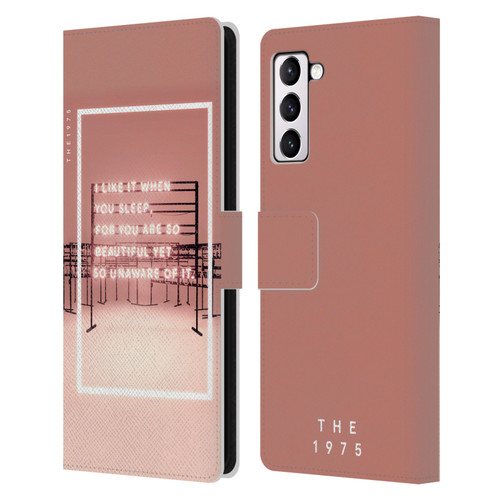 The 1975 Songs I Like It When You Sleep Leather Book Wallet Case Cover For Samsung Galaxy S21+ 5G