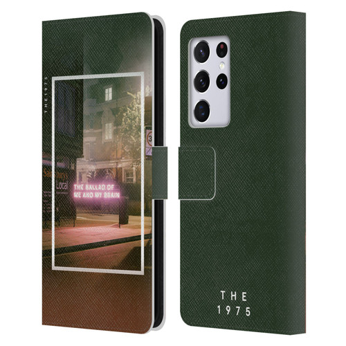 The 1975 Songs The Ballad Of Me And My Brain Leather Book Wallet Case Cover For Samsung Galaxy S21 Ultra 5G