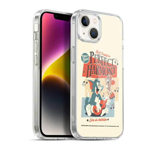 Tom and Jerry Retro Perfect Harmony Soft Gel Case for Apple iPhone 14 Plus & MagSafe