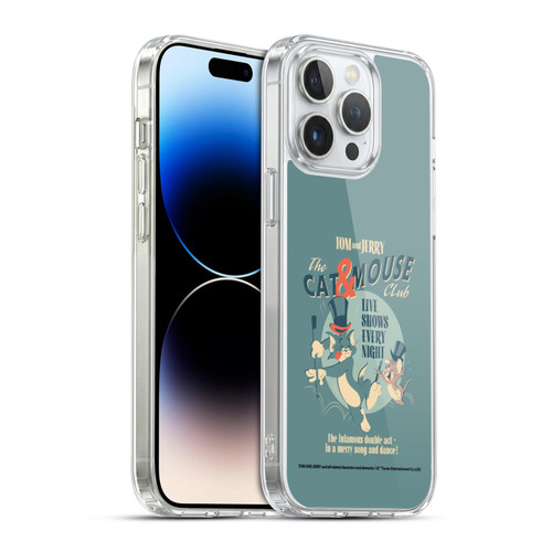 Tom and Jerry Retro Cat & Mouse Club Soft Gel Case for Apple iPhone 14 Pro Max & MagSafe