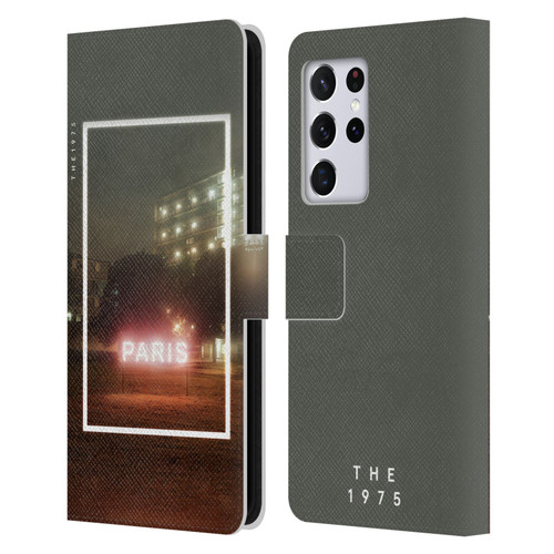 The 1975 Songs Paris Leather Book Wallet Case Cover For Samsung Galaxy S21 Ultra 5G