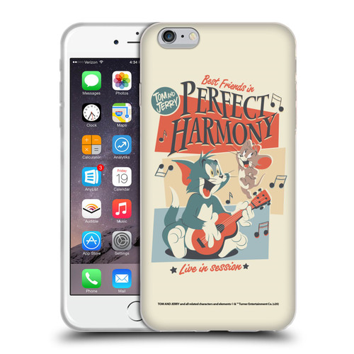 Tom and Jerry Retro Perfect Harmony Soft Gel Case for Apple iPhone 6 Plus / iPhone 6s Plus