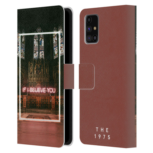 The 1975 Songs If I Believe You Leather Book Wallet Case Cover For Samsung Galaxy M31s (2020)