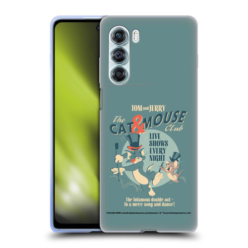 Tom and Jerry Retro Cat & Mouse Club Soft Gel Case for Motorola Edge S30 / Moto G200 5G