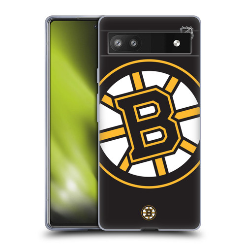 NHL Boston Bruins Oversized Soft Gel Case for Google Pixel 6a