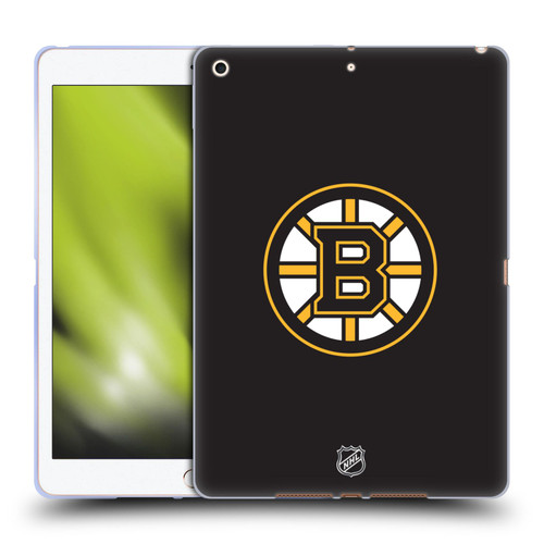 NHL Boston Bruins Plain Soft Gel Case for Apple iPad 10.2 2019/2020/2021
