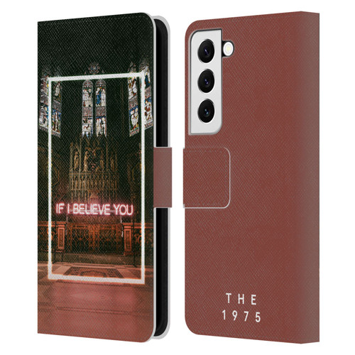 The 1975 Songs If I Believe You Leather Book Wallet Case Cover For Samsung Galaxy S22 5G