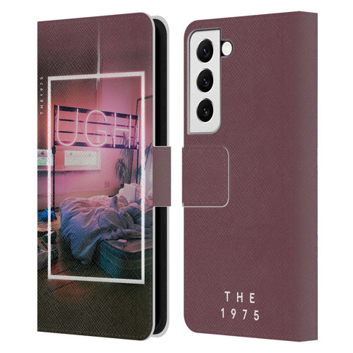 The 1975 Songs Ugh Leather Book Wallet Case Cover For Samsung Galaxy S22 5G