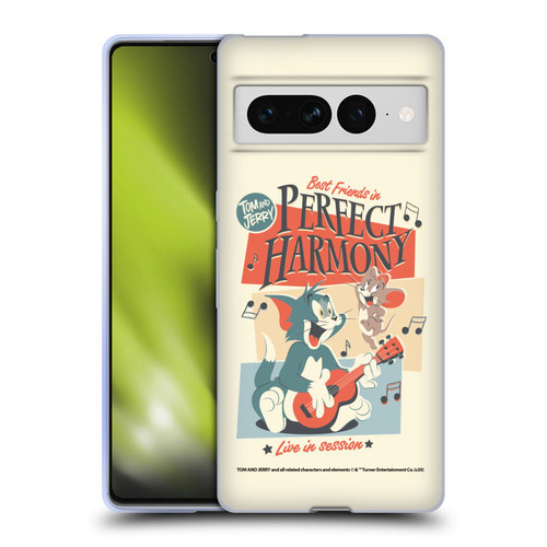 Tom and Jerry Retro Perfect Harmony Soft Gel Case for Google Pixel 7 Pro