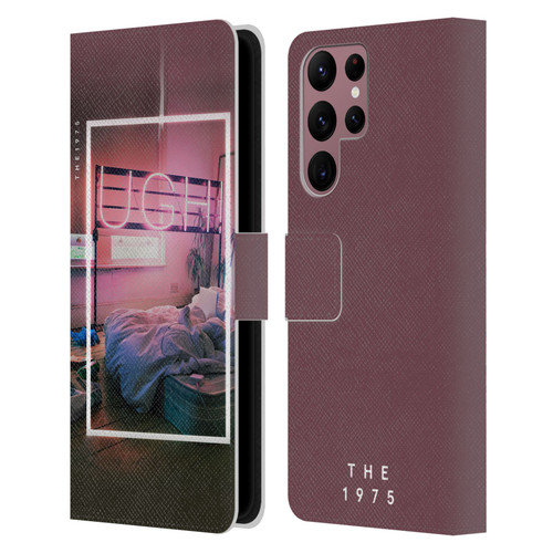 The 1975 Songs Ugh Leather Book Wallet Case Cover For Samsung Galaxy S22 Ultra 5G