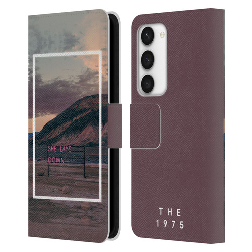 The 1975 Songs She Lays Down Leather Book Wallet Case Cover For Samsung Galaxy S23 5G