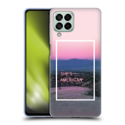 The 1975 Songs She's American Soft Gel Case for Samsung Galaxy M53 (2022)