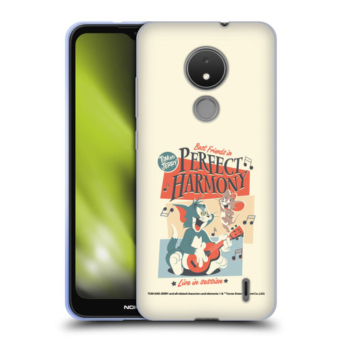 Tom and Jerry Retro Perfect Harmony Soft Gel Case for Nokia C21